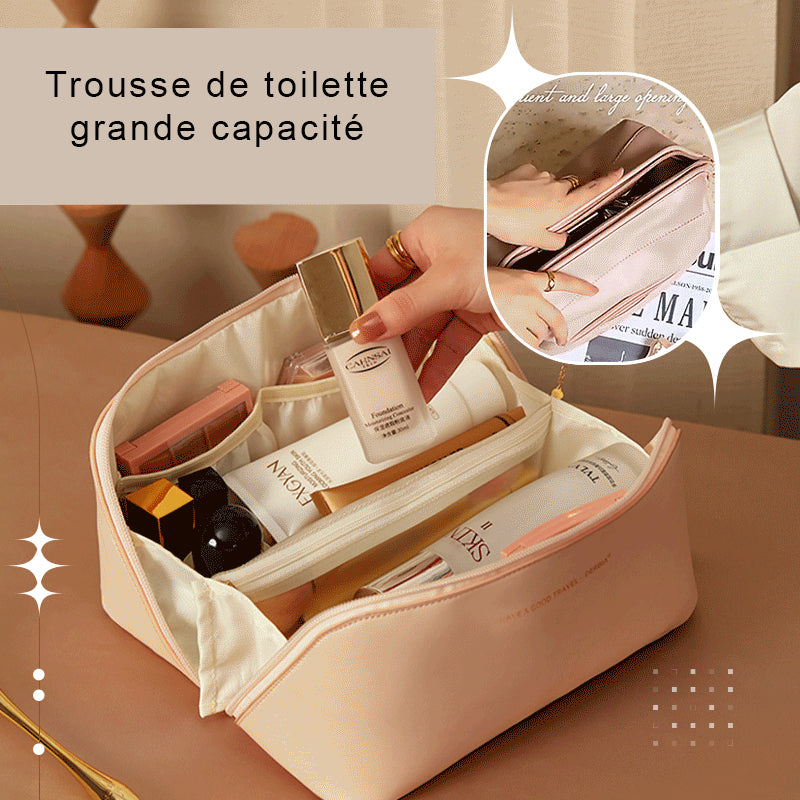 Trousse de toilette compartimentée pour femme