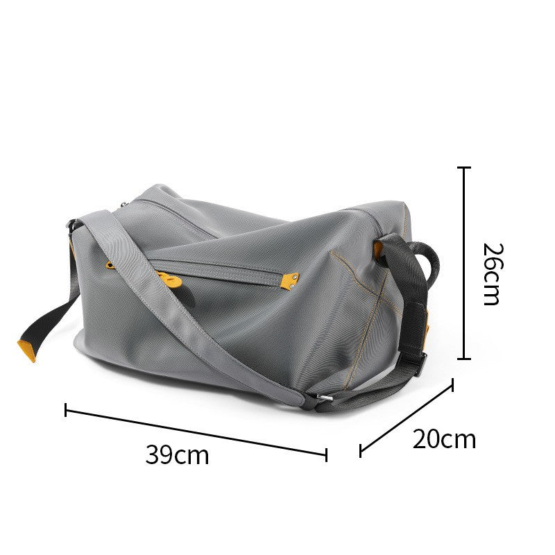 Sac à bandoulière rectangulaire style urbain pour homme