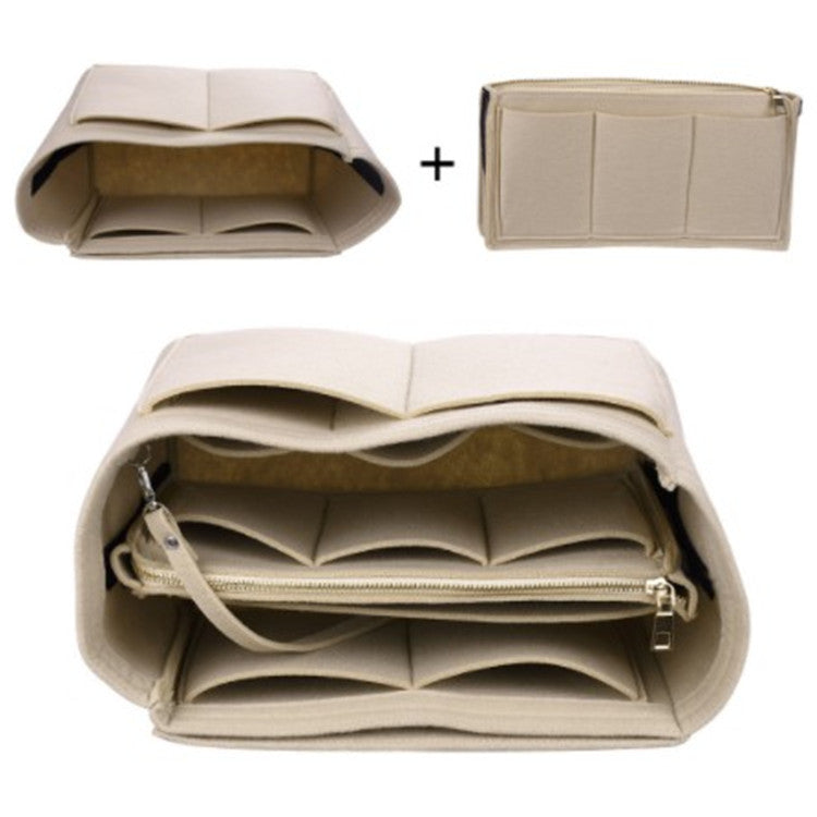 Sac de rangement multifonctionnel avec sac de toilette pour femme