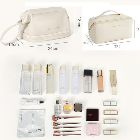 Trousse de toilette compartimentée pour femme