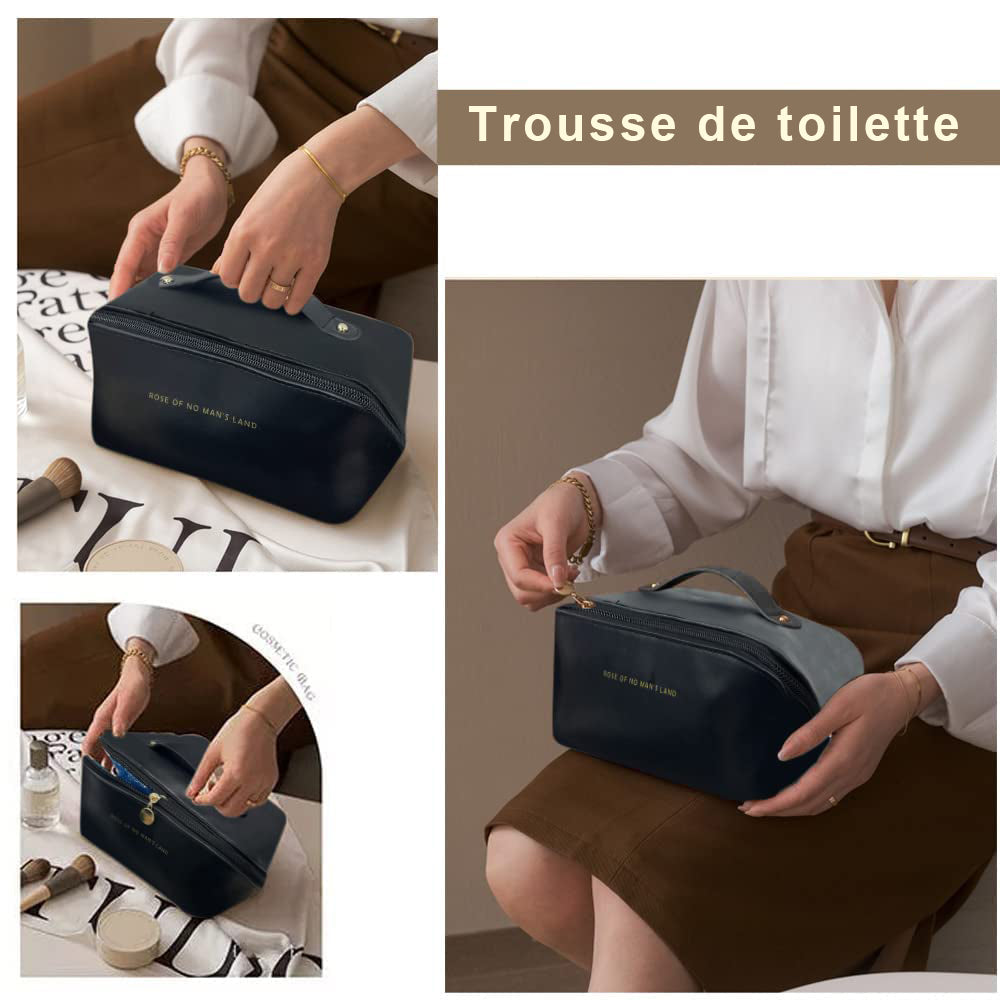 Trousse de toilette compartimentée pour femme