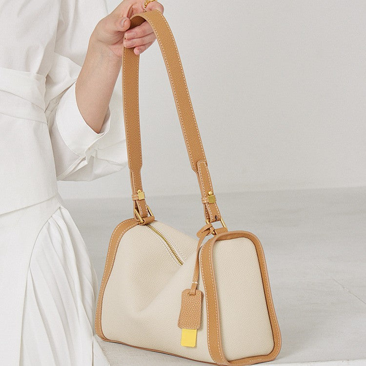 Sac à main à bandoulière en cuir tendance et polyvalent