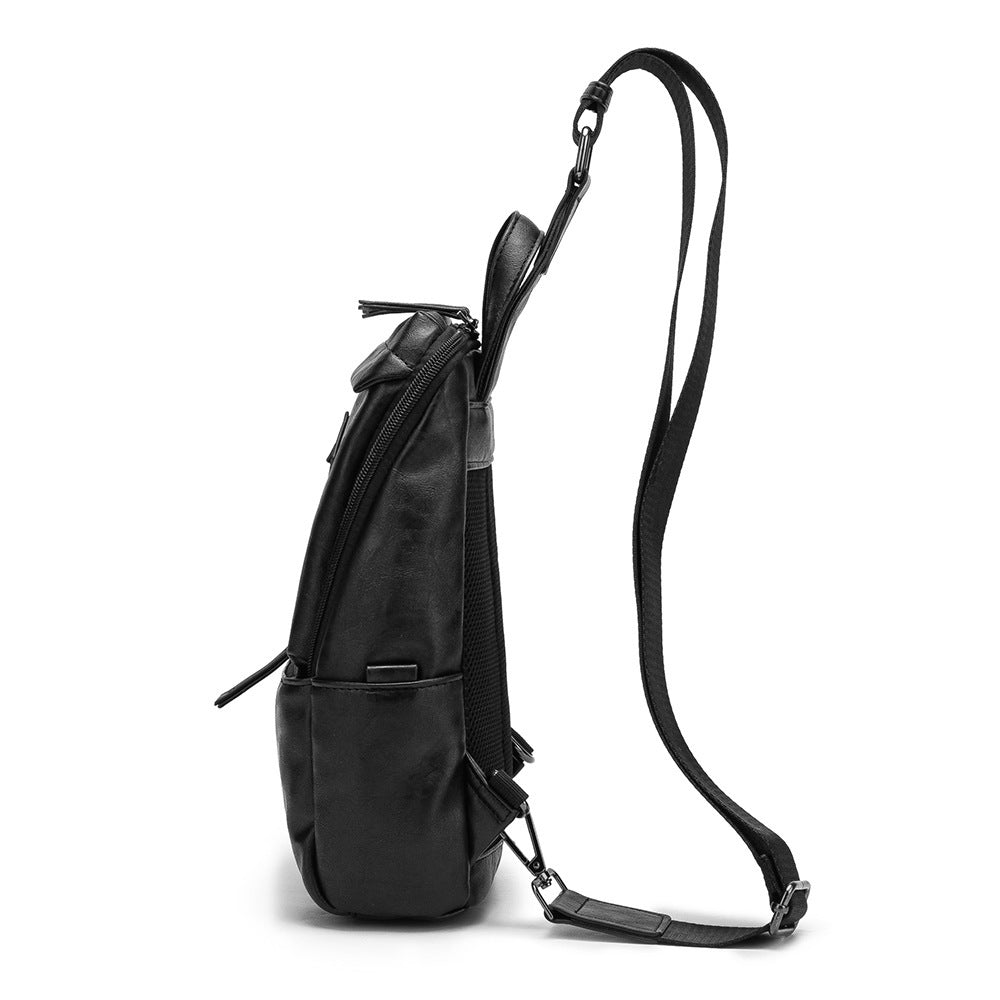 Sac de poitrine multi-poches pour homme