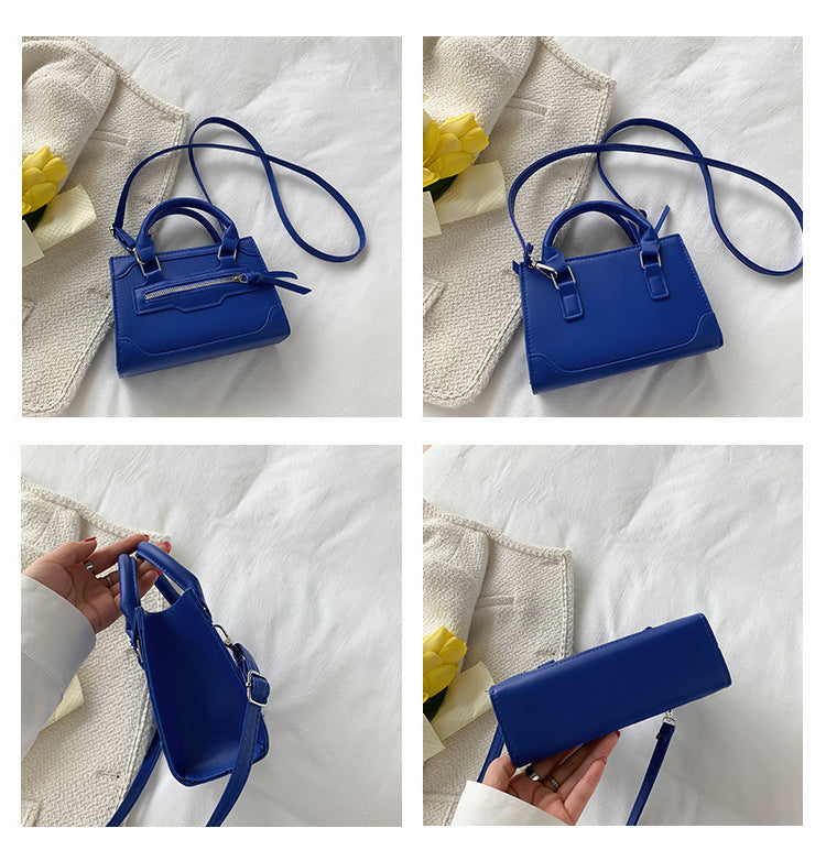 Petit sac à main rectangulaire et coloré à bandoulière pour femme