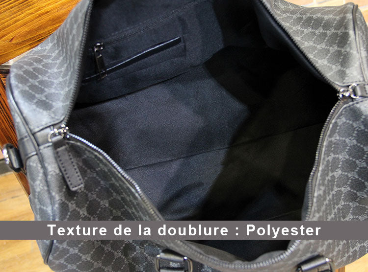 Sac de voyage tendance en cuir PU pour hommes