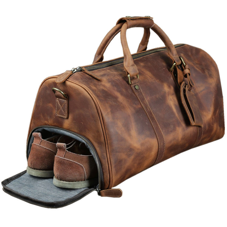 Sac de voyage en cuir pour hommes