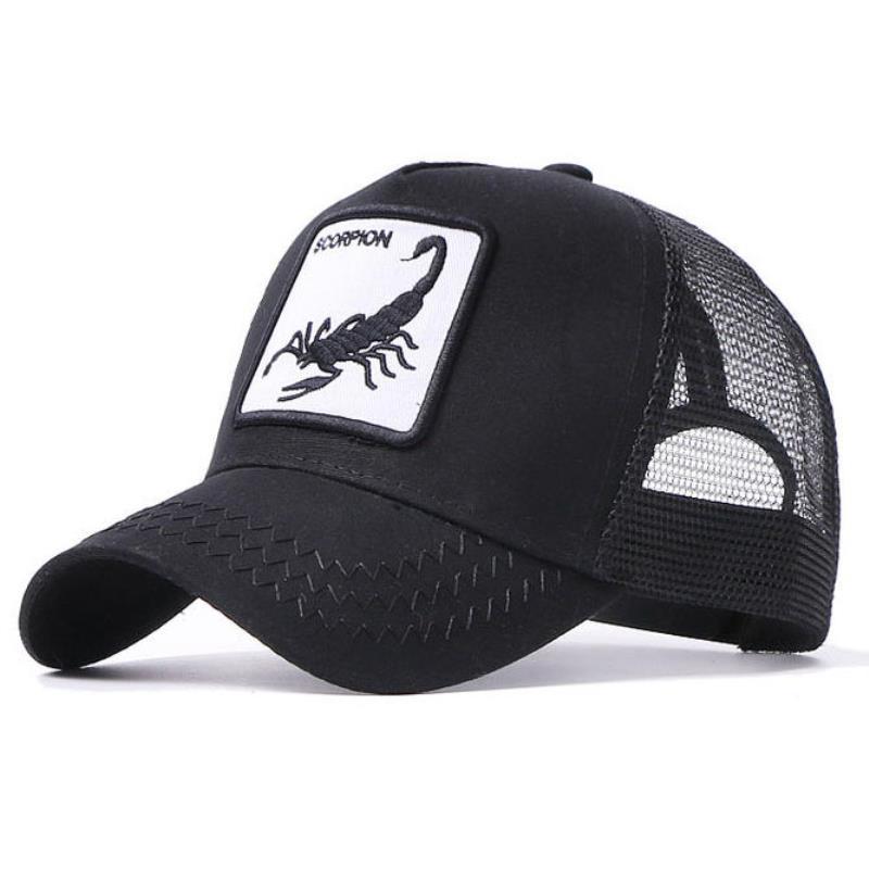 Casquette baseball divers animaux