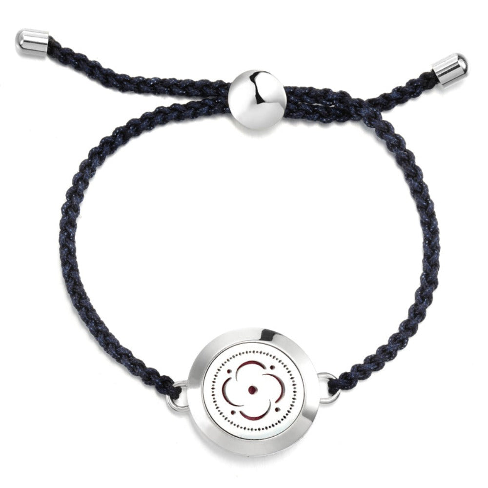 Bracelet tissé d'aromathérapie