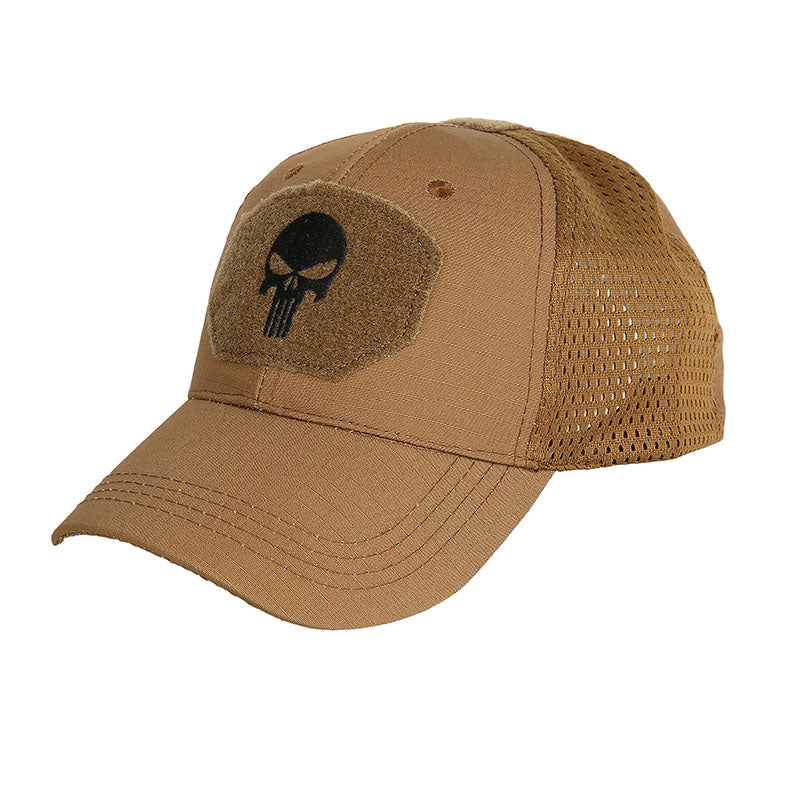 Casquette de baseball camouflage motif crâne 3