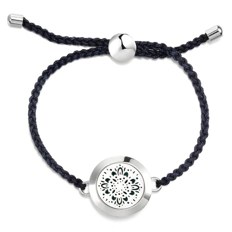 Bracelet tissé d'aromathérapie