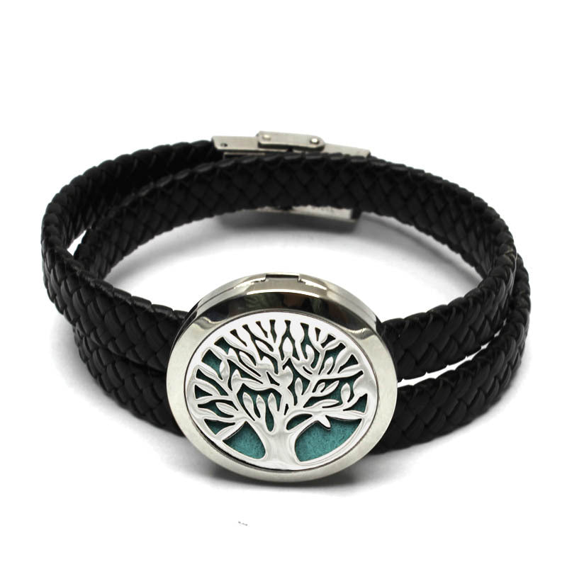 Bracelet aromathérapie motif arbre de vie 3