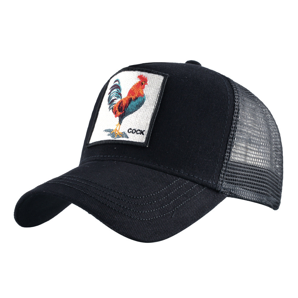 Casquette baseball coq ou aigle