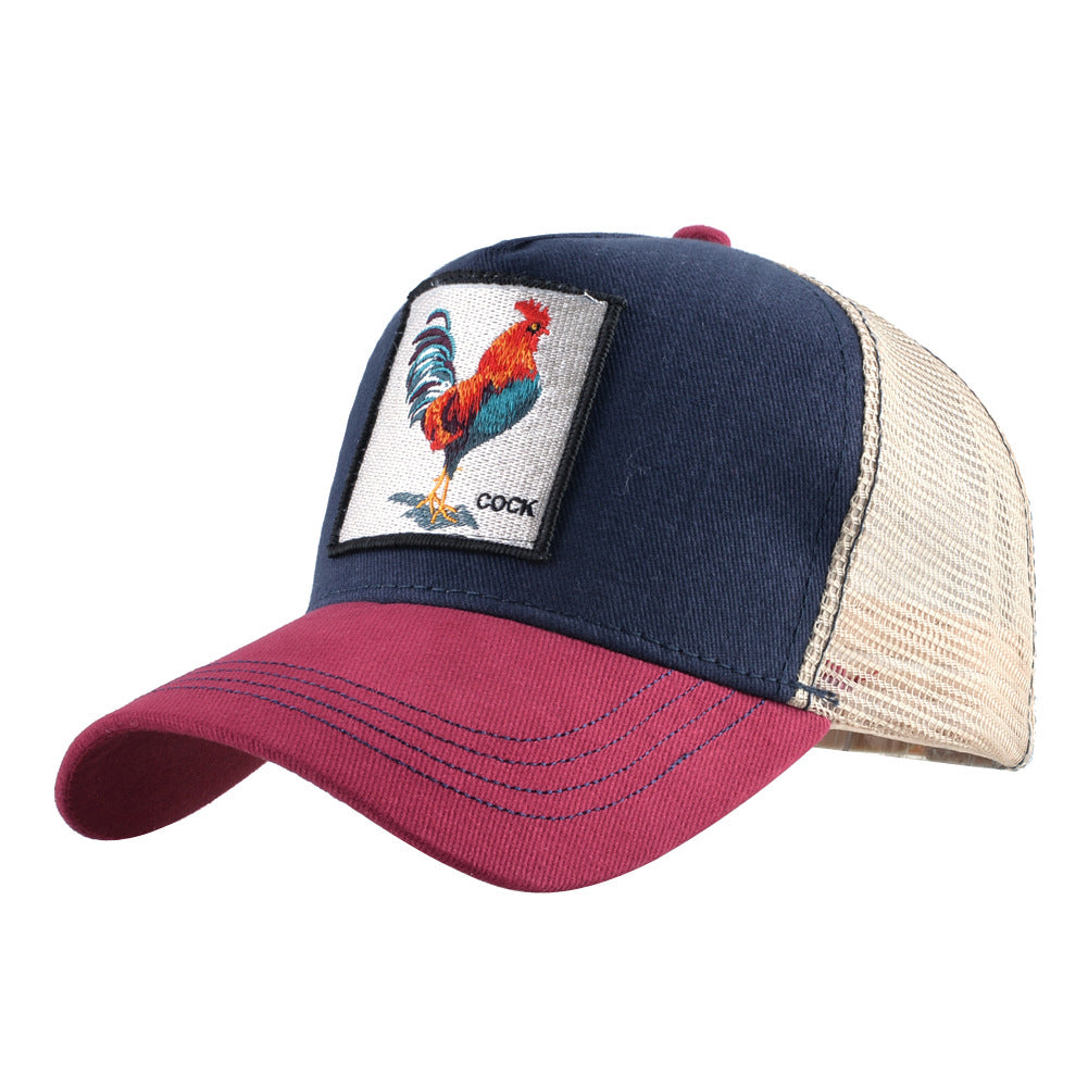 Casquette baseball coq ou aigle