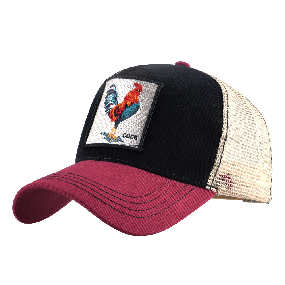 Casquette baseball coq ou aigle