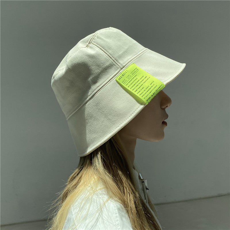 Chapeau de pêcheur étiquette design