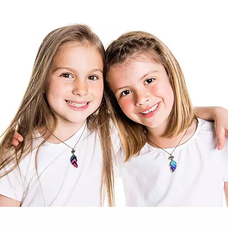 Collier pendentif meilleurs amis pour enfants