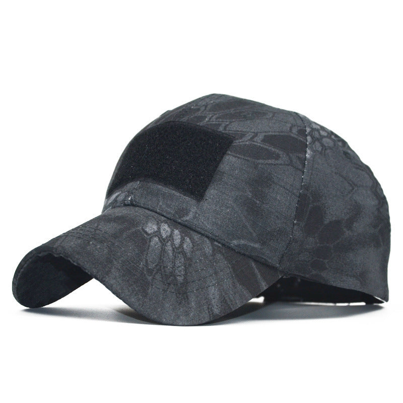 Casquette de baseball camouflage avec velcro