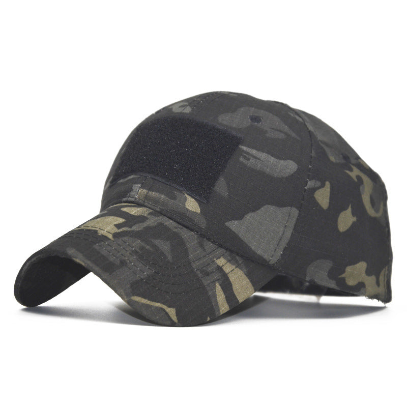 Casquette de baseball camouflage avec velcro