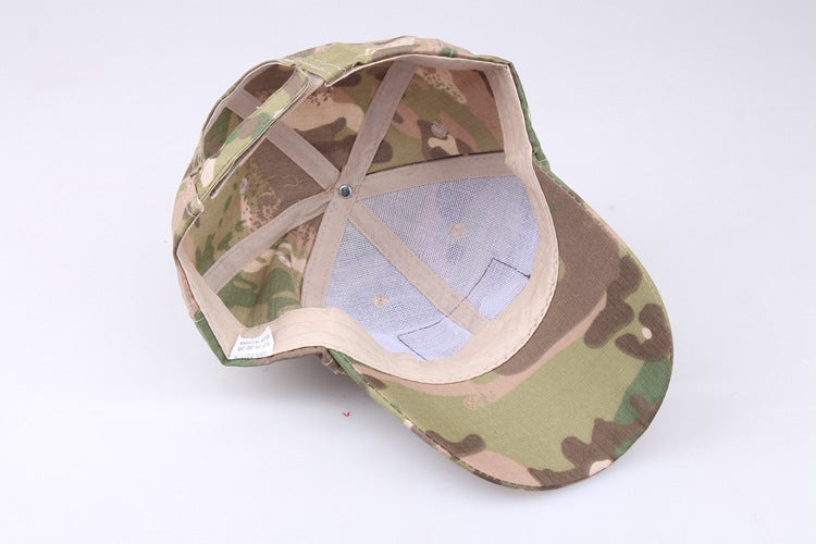 Casquette de baseball camouflage avec velcro