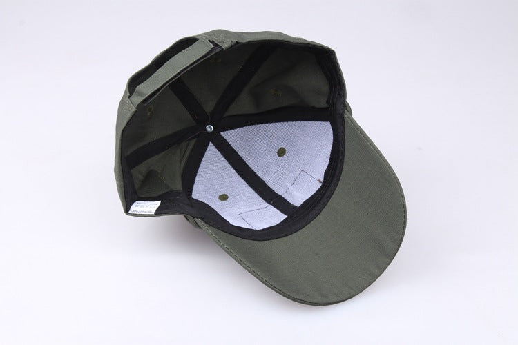 Casquette de baseball camouflage avec velcro