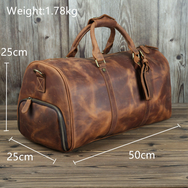 Sac de voyage en cuir pour hommes