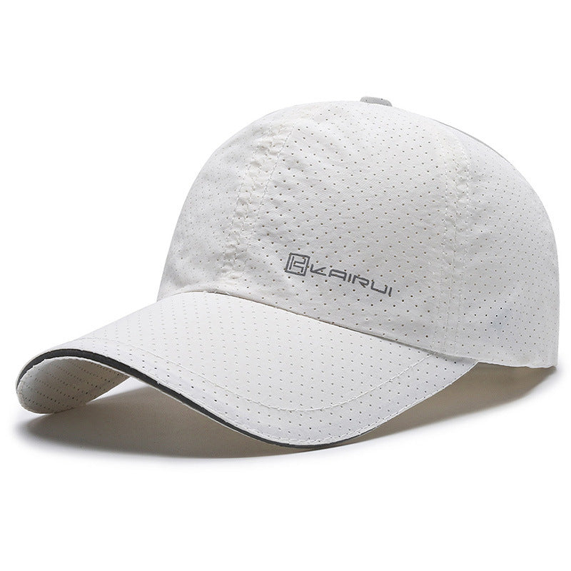 Casquette baseball tissu grille respirante