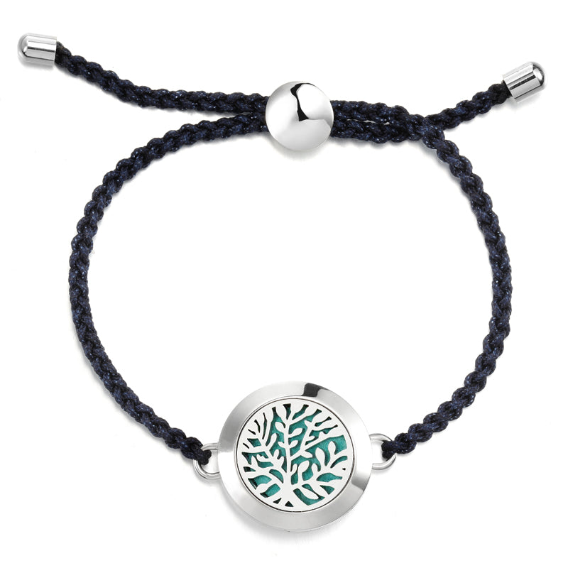 Bracelet tissé d'aromathérapie