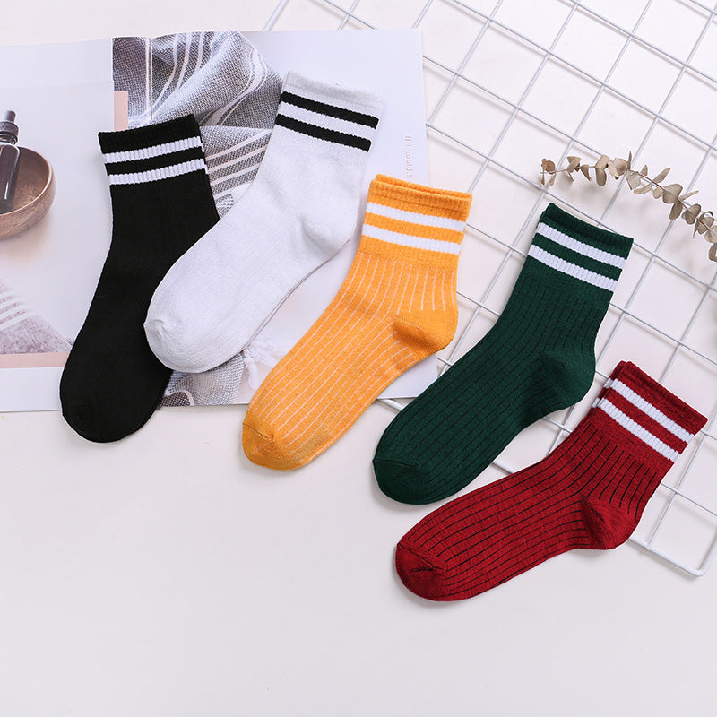 5 paires chaussettes femme