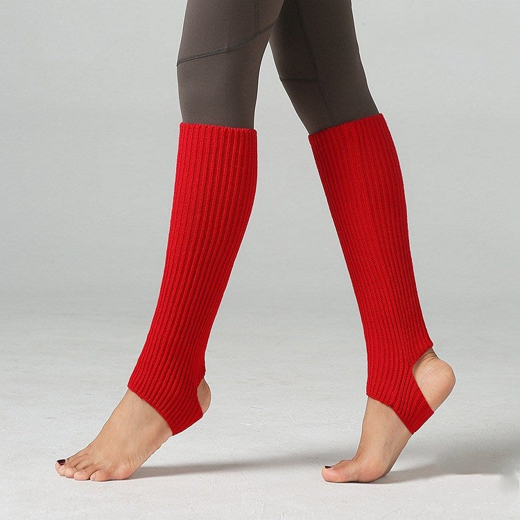 Chaussettes de yoga et jeux de jambes