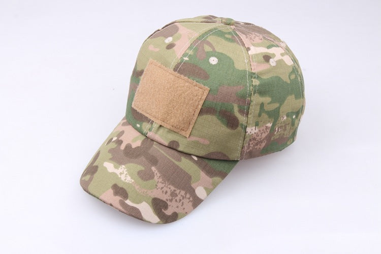 Casquette de baseball camouflage avec velcro