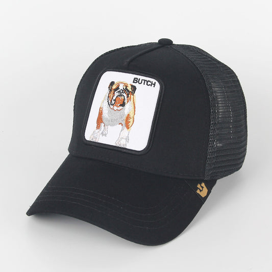 Casquette trucker bulldog brodé