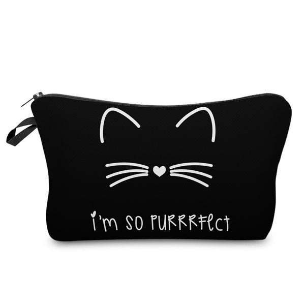 Trousse de toilette chat