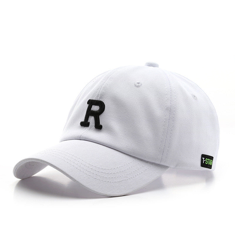 Casquette broderie R tendance