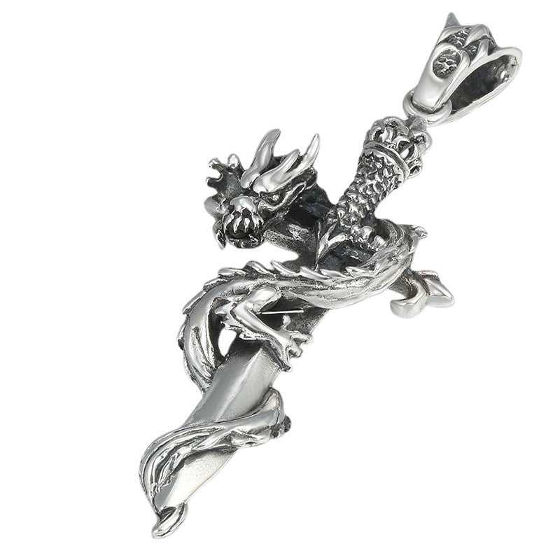 Pendentif dragon et son épée sacrée