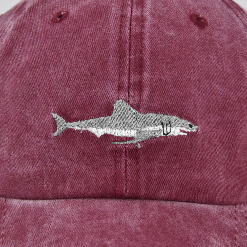 Casquette de baseball motif requin