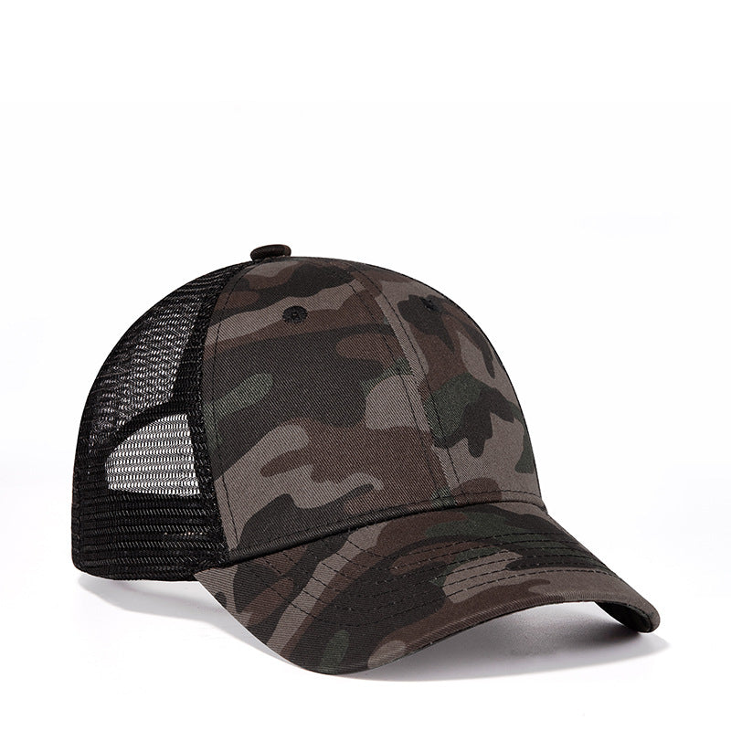 Casquette baseball camouflage foncé