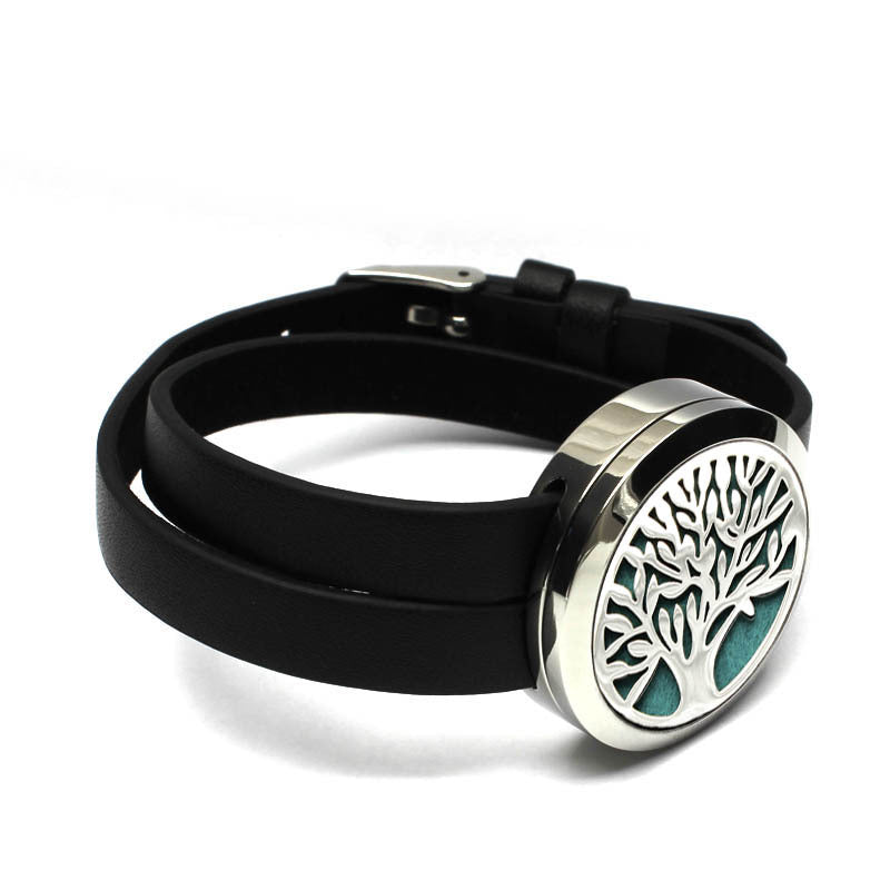 Bracelet aromathérapie motif arbre de vie 2