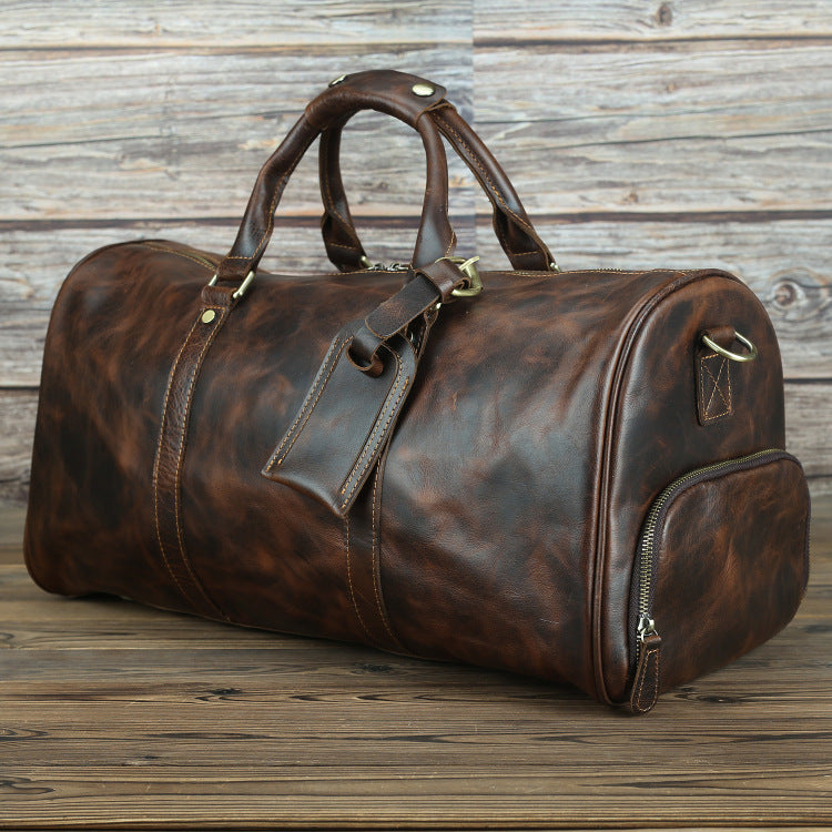 Sac de voyage en cuir pour hommes