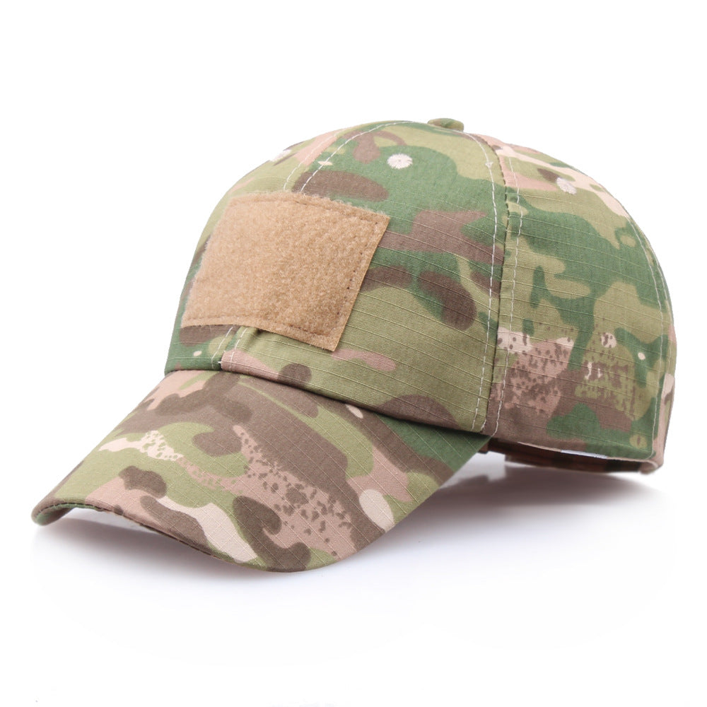 Casquette de baseball camouflage avec velcro