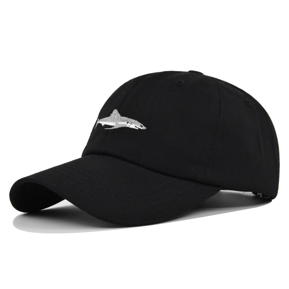 Casquette de baseball motif requin