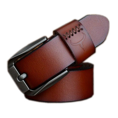 Ceinture en cuir Bull homme