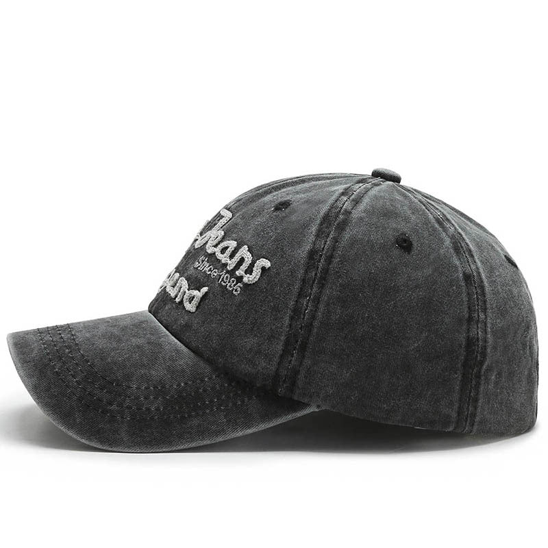 Casquette de baseball Denim vintage délavé