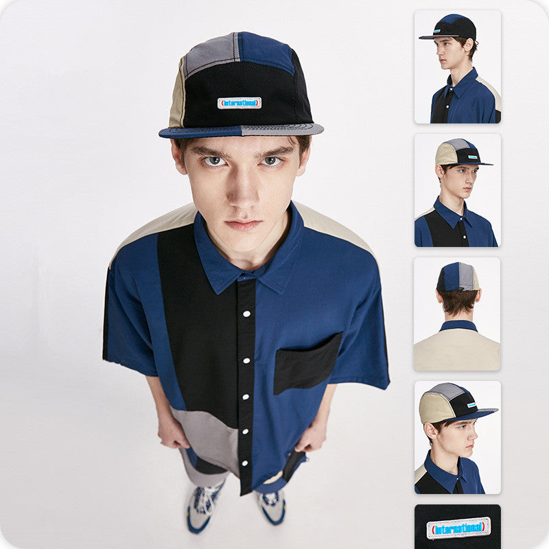 Casquette baseball patchwork