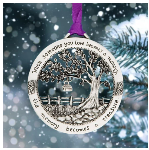 Pendentif Arbre de Vie pour commémoration d'un être cher