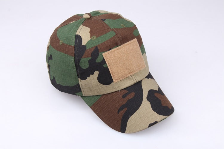 Casquette de baseball camouflage avec velcro