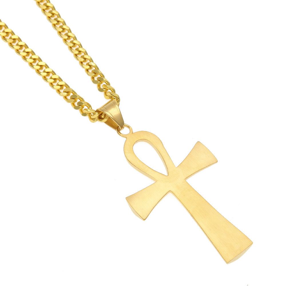 Collier Egyptien avec pendentif Ankh