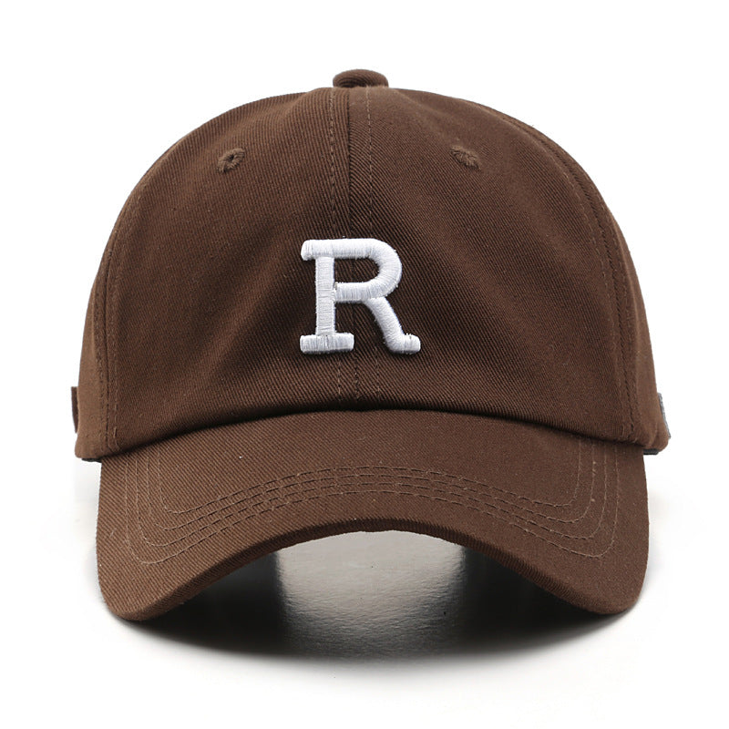 Casquette broderie R tendance