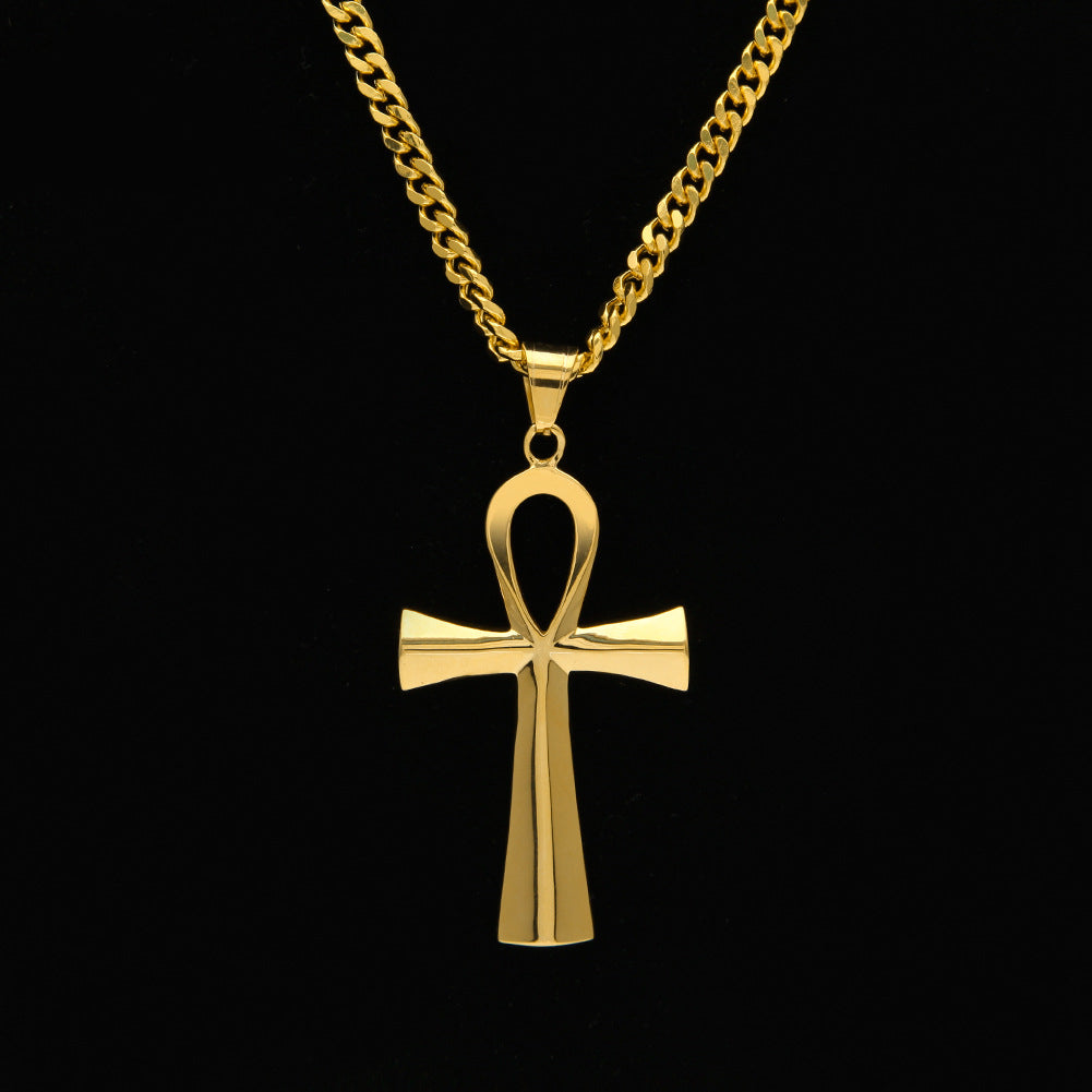 Collier Egyptien avec pendentif Ankh