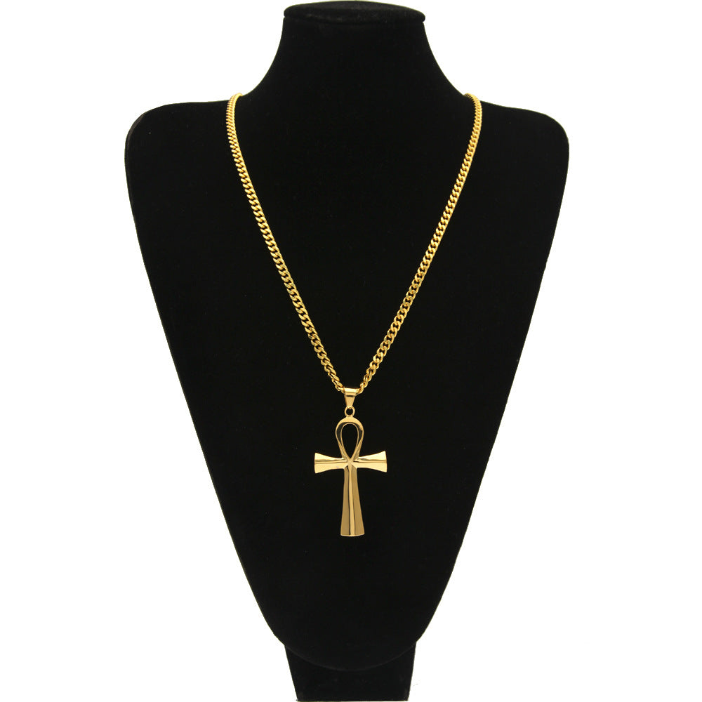 Collier Egyptien avec pendentif Ankh