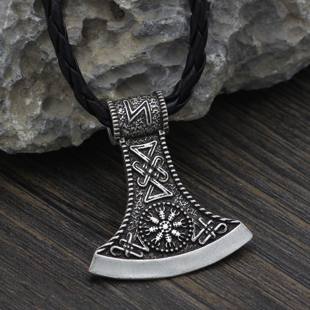 Collier hache Viking